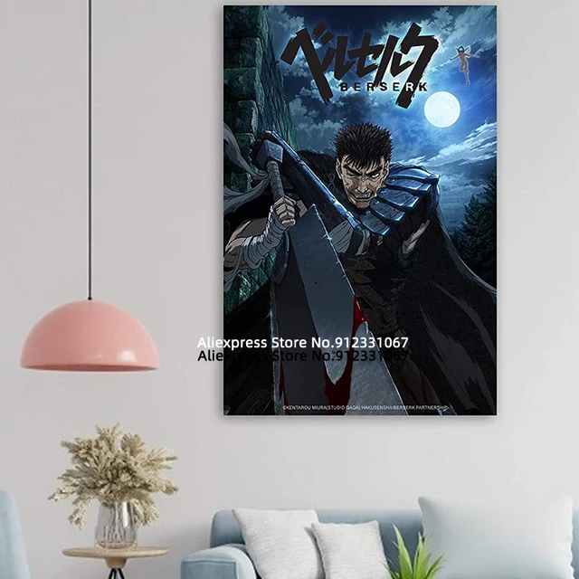 Berserk Manga Canvas Prints for Sale