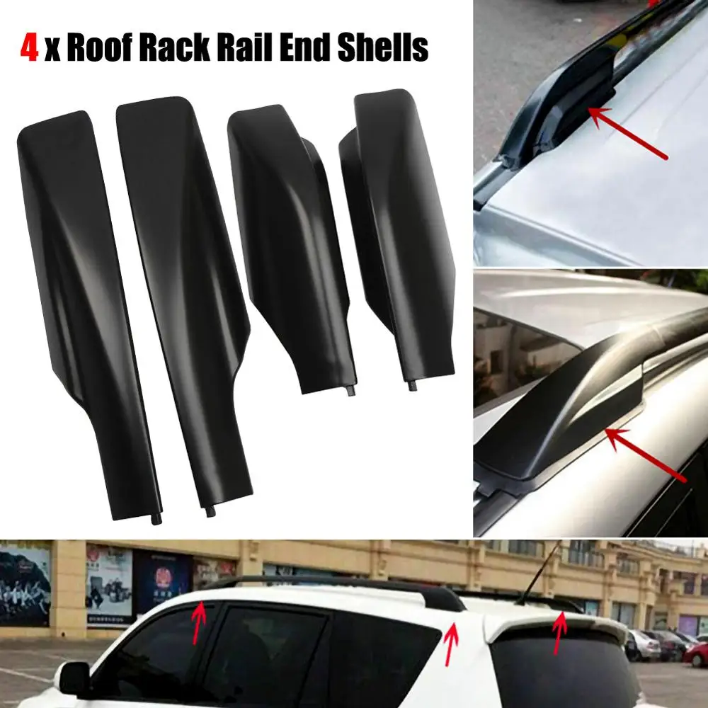 for Land Cruiser Prado J120 GX470 03-09 Roof Rack Cover Rail End Shell Replace