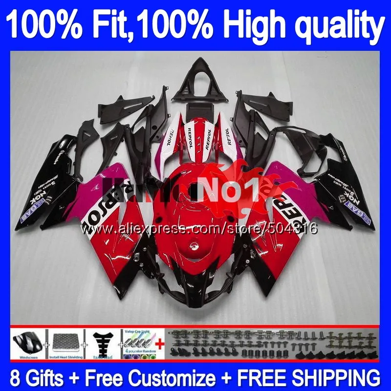 Инъекции для Aprilia RS-125 RSV125 R Repsol красный 34MC. 94 RS 125 2006 2007 2008 2009 2010 2011 RS125 06 07 08 09 10 11 обтекатель