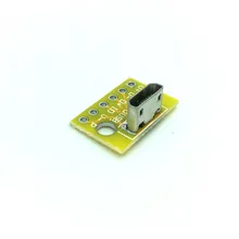 

100PCS Micro USB DIP 90° Adapter Converter 5-pin for 2.54mm Breakout Board Power Supply