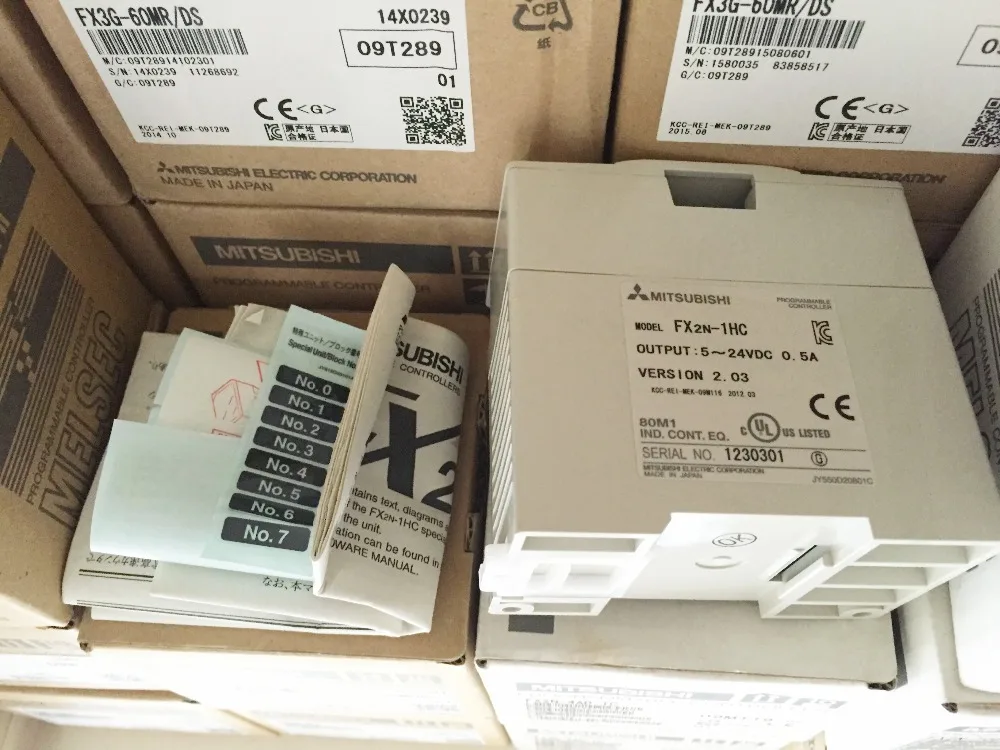 Программируемые контроллеры PLC FX2N-1HC