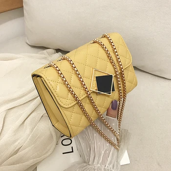 

MONNET CAUTHY Autumn New Female Bags Fashion Occident Style Elegant Lady Crossbody Bag Solid Color Yellow Green White Black Flap