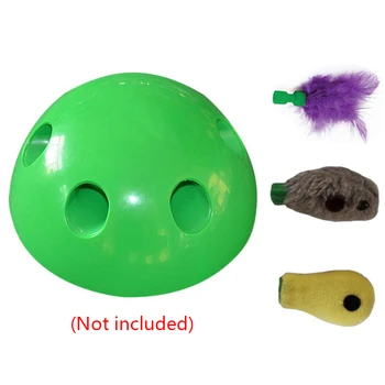 

3pc/set Innovations Cat Toy Replacement Electronic Moving Feather & Mouse Teaser Mouse Squeak Pet Cat Toy Supplies*0