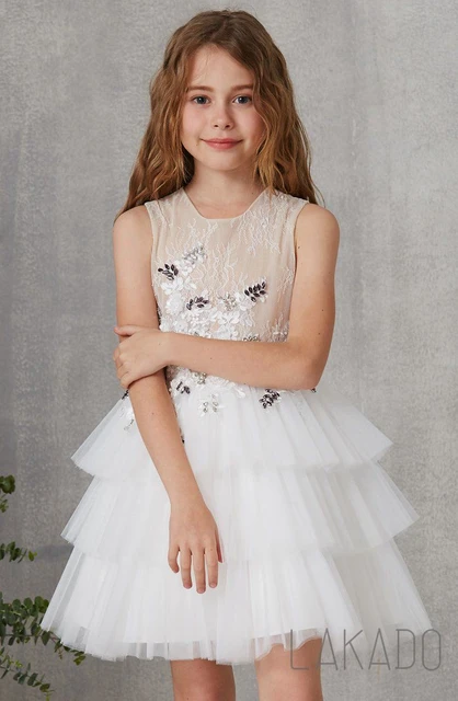 Girl Prom Dress age 7 8 9 10 11 12 13 14 First Communion Dresses Kids  Birthday Party Dress - AliExpress