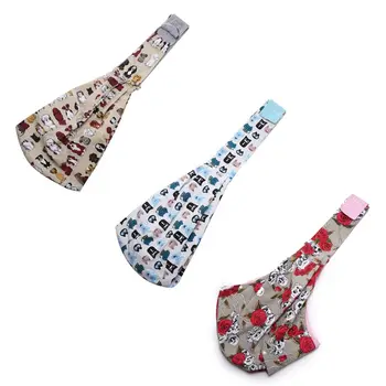 

Printed Canvas Single Belt Double Buckle Adjustment Pet Bag Cartoon Love Pet Pattern Shoulder Bag Strong and Durable Portable