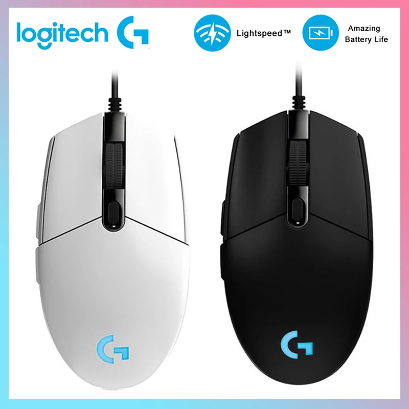 Игровая мышь Logitech G102 оптическая Механическая игровая с поддержкой настольного