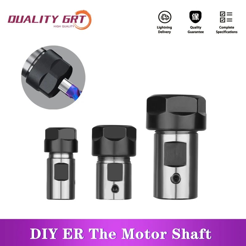 QGrtMotorshafttoolholderER11ER16ER20ER255mm6mm635mm7mm