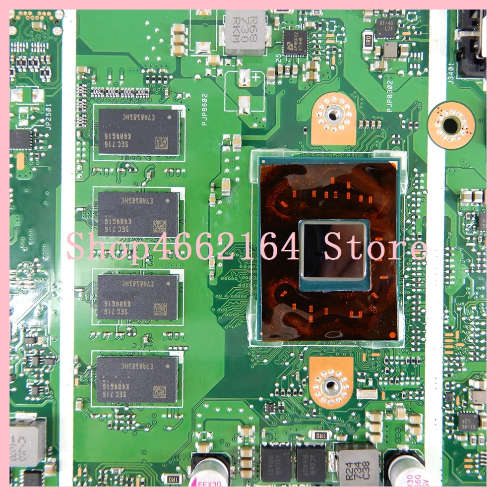  X541NA N3350 CPU 4GB RAM REV 2.1 mainboard For ASUS X541 X541N X541NA laptop motherboard 90NB0B30-R