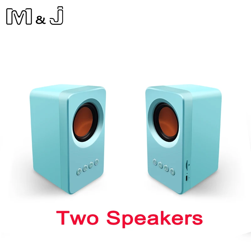 M &amp J Беспроводная портативная bluetooth-колонка 5 0 мини-музыкальная аудиосистема 2 TWS