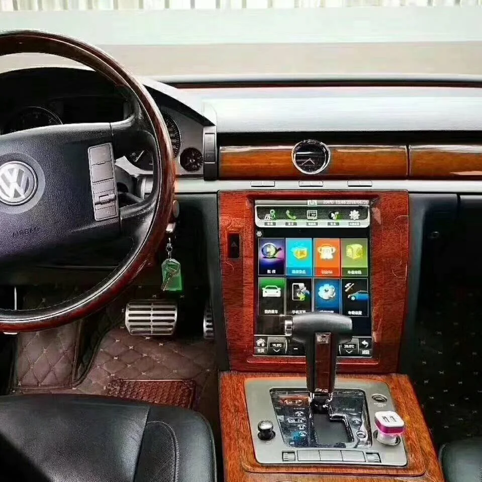 12 1 &quotTesla Style Android 11 для VW Volkswagen Phaeton автомобильный DVD мультимедийный плеер Авто