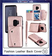 Leather Case For Samsung Galaxy S21 S20 Ultra S10 E S9 S8 Plus Note 8 9 10 A50 A70 S Wallet Card Slots Holder Phone Bags Cover