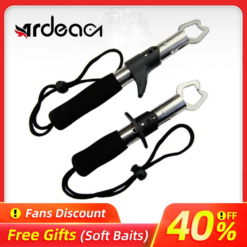 

Ardea Fishing Clip Hand Controller Tackle Stainless Steel fish Gripper Fish Controller Fish Grip Lip Clamp Grabber Tool