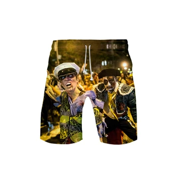 

Halloween 3D Printed Beach Shorts Men Fashion Streetwear Shorts Hot Sale 2019 Harajuku Trendy Summer Wear