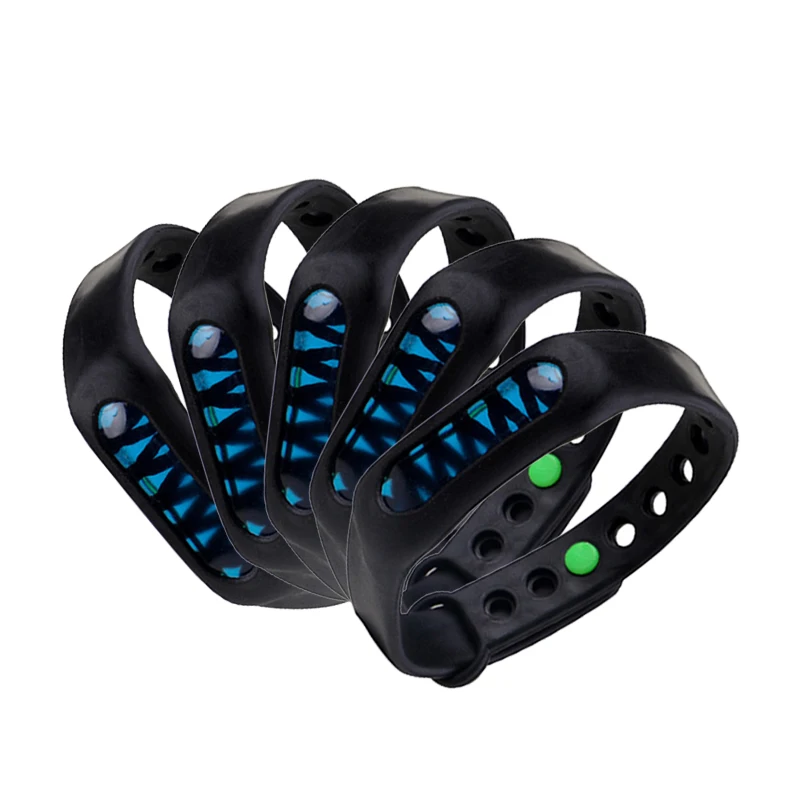 

Washable Anti Mosquito Bracelets Shield Repellents Protection Bugs Wristband Bangle Camping