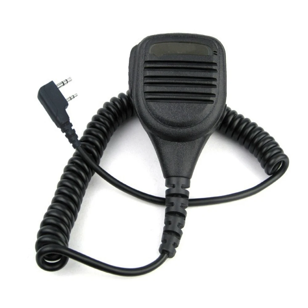 2 контактный Динамик Микрофон KMC 38 для Baofeng UV3R + Plus UV5RB UV5RC UV82 UV 8D B5 B6 A52 двухстороннее