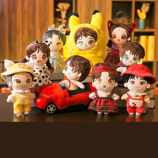 Plush Messenger Bag can Hold 20cm Idol Doll Takeaway Rabbit Bag  Bed Bedroom Car Furniture Toys Dollhouse Accessories 2