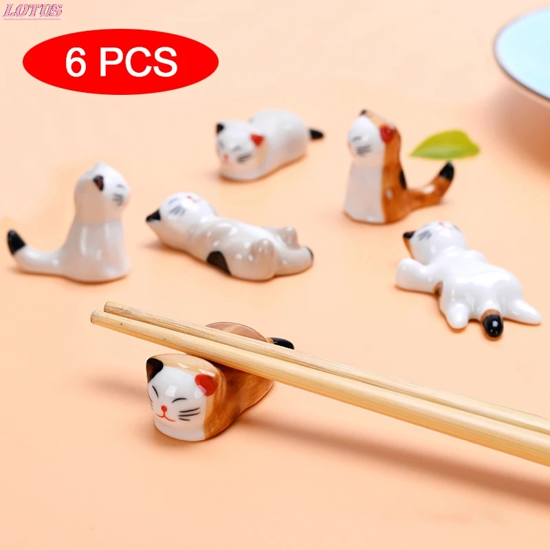Cat Chopsticks Forks Holder Chopsticks Holder Spoon Holder Chopsticks