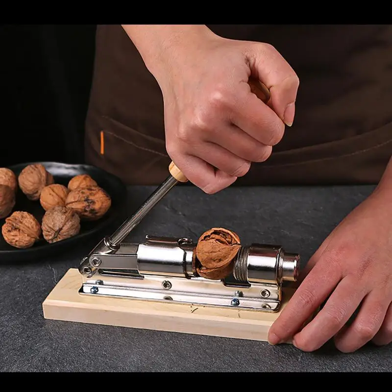 Accessori Per La Cucina Gadget Schiaccianoci Manuale Cracker Di Noci Strumenti Di Apertura Facile Cucina Pressa Chopper Apribottiglie Macchina Per Noc