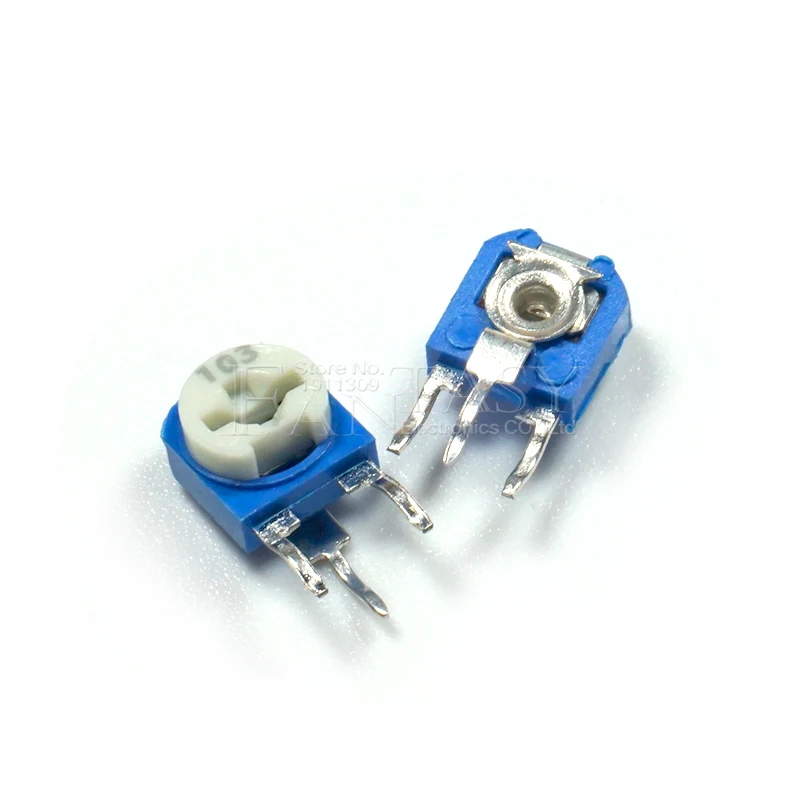 Trimmer Potentiometer 20pcs RM063 RM-063 100 200 500 1K 2K 5K 10K 20K 50K 100K 200K 500K 1M ohm Trimpot Trimmer Potentiometer variable resistor adjustable resistor