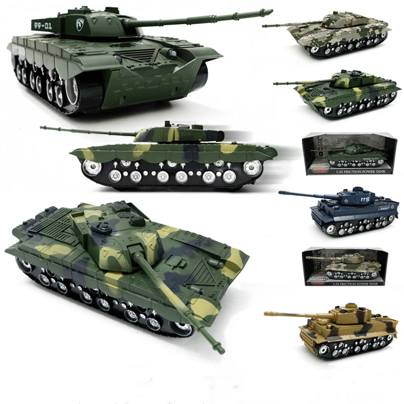 

Military Tank Model Children's Toy Tank Car Model With Music and Light Simulation Military Model Tank Kids Birthday Gift