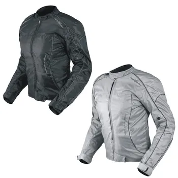 

Ladies Textile Vented Motorcycle Moto Scooter Waterproof EC Armored Jacket