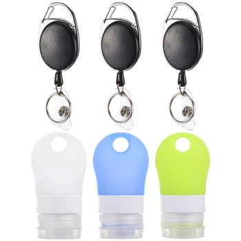 

1 Set/6pcs Empty Bottles Multifunctional Refillable Dispensers Cosmetic Container Empty Bottle for Travel Lotion Cosmetic