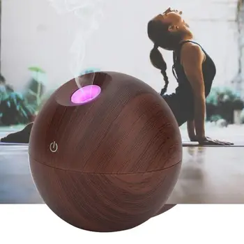 

USB Essential Oil Diffuser Ultrasonic Humidifier 130ml Colorful LED Air Mist Maker Diffuser Mute Humidifier for Office Home Tool