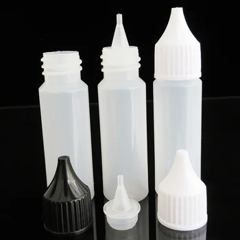 

5pcs 15ML Plastic Vape Bottle Eliquid juice Dropper Bottle Empty Long Slim Pen Shape With Long Tip Bottle