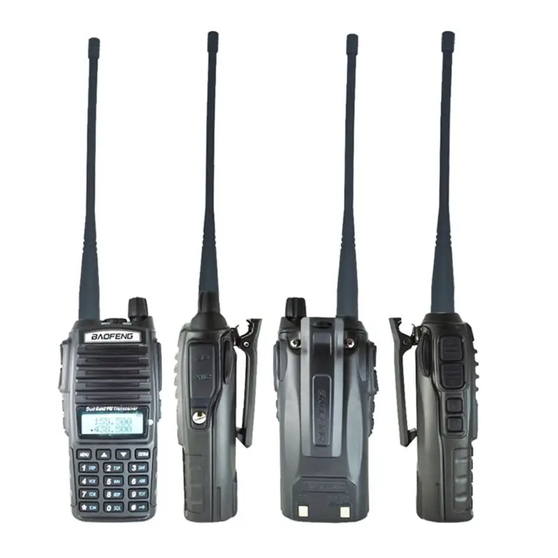 2 шт./компл. двух-передающая радиоустановка UV 82 Dual PTT радио BaoFeng UV-82 двухдиапазонный двухстороннее радио приемопередатчик+ 771 антенна