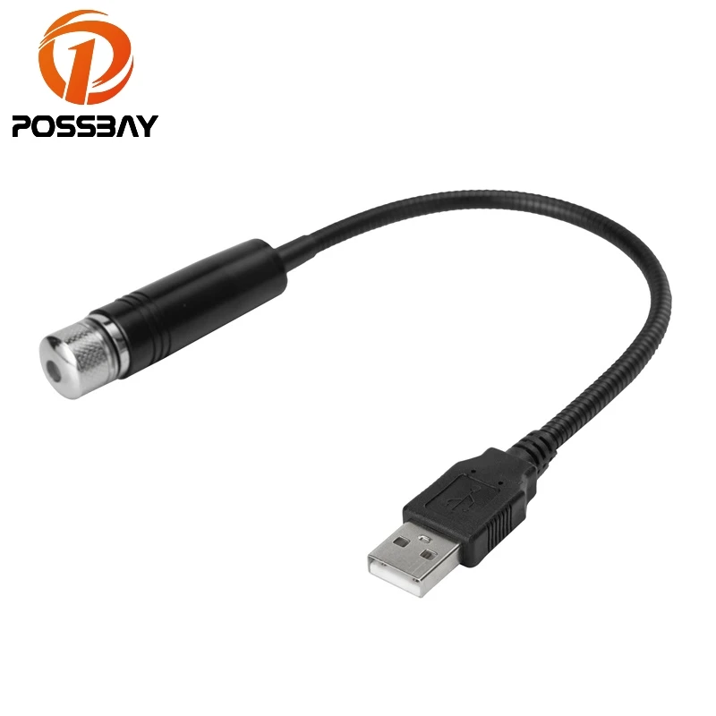 POSSABY USB автомобильный интерьерный декоративный светильник светодиодный автоматический атмосферный светильник декоративная лампа автомобильный окружающий светильник звездное небо потолочный проектор