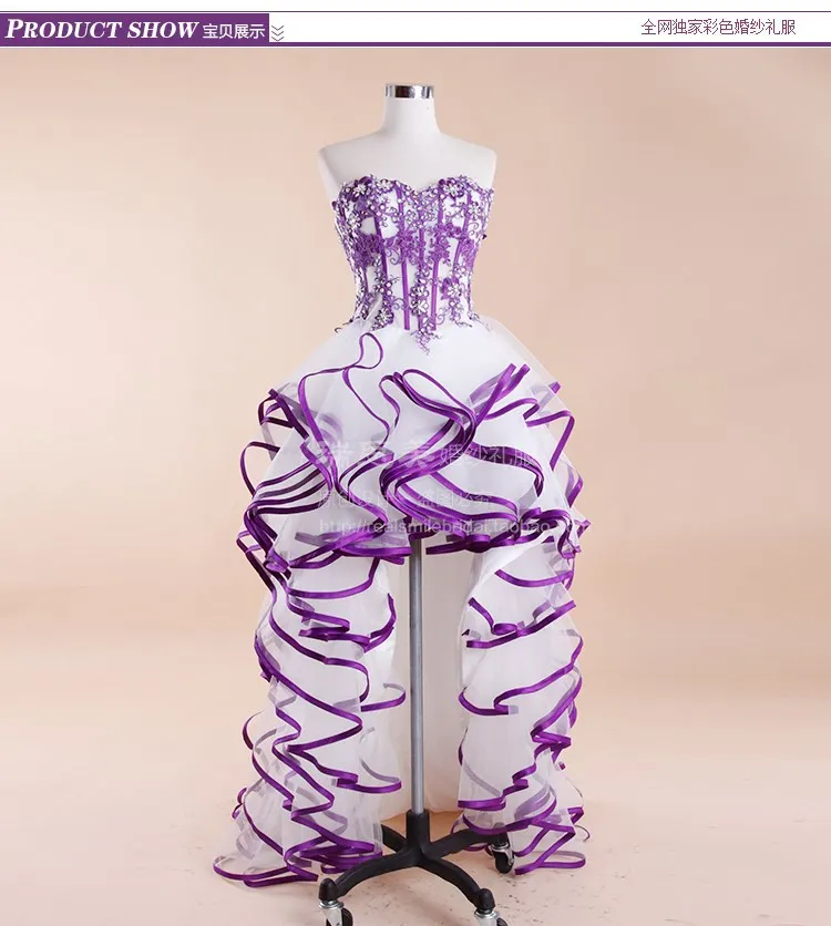 Дешевые robe de soiree Новая мода vestido de festa милые вечерние платья с оборками фиолетовое платье подружки невесты на выпускной