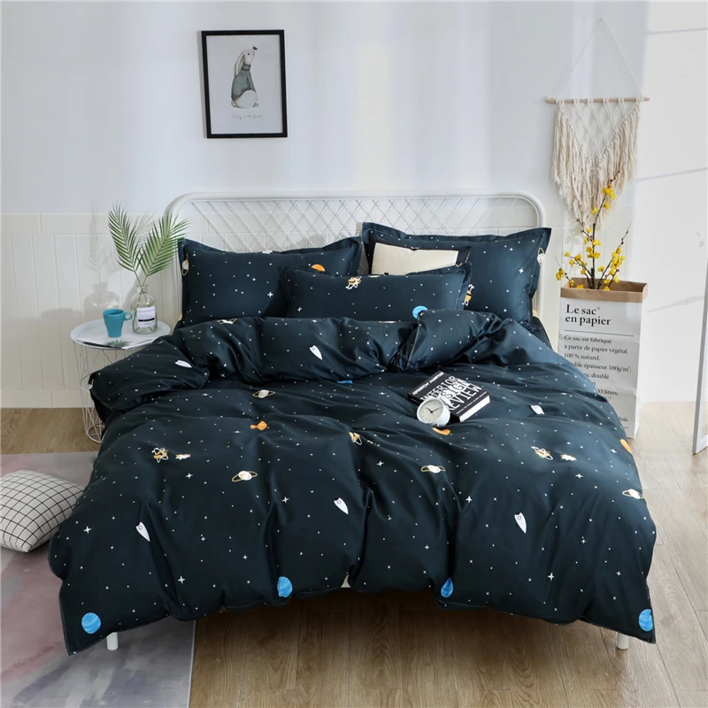 Funda nórdica cielo negro, 220x240.200x200, ropa de cama, individual, doble, king size, 3 uds.|Funda nórdica| - AliExpress