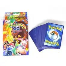 

60 100 Pokemon EX Flash Card Pocket English Version Card SolitaireTrading Card Game Children's Toys