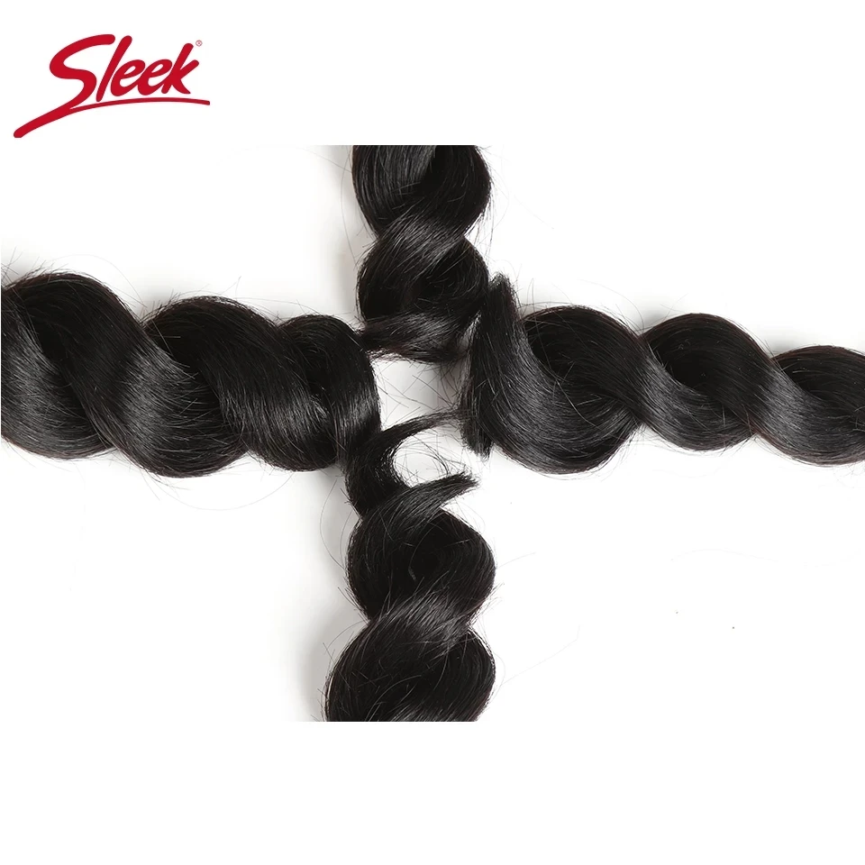 Sleek Brazilian Deep Wave Double Drawn Human Hair Natural Color 160 Grams Bundles Deal Hair Weave Extension 4Pcs