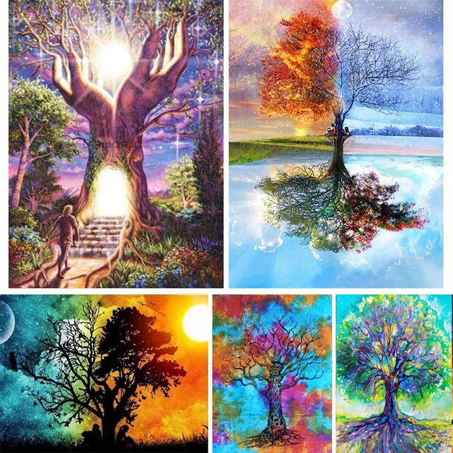 Tree of Life - Full Round - Diamond Painting(40*70cm)