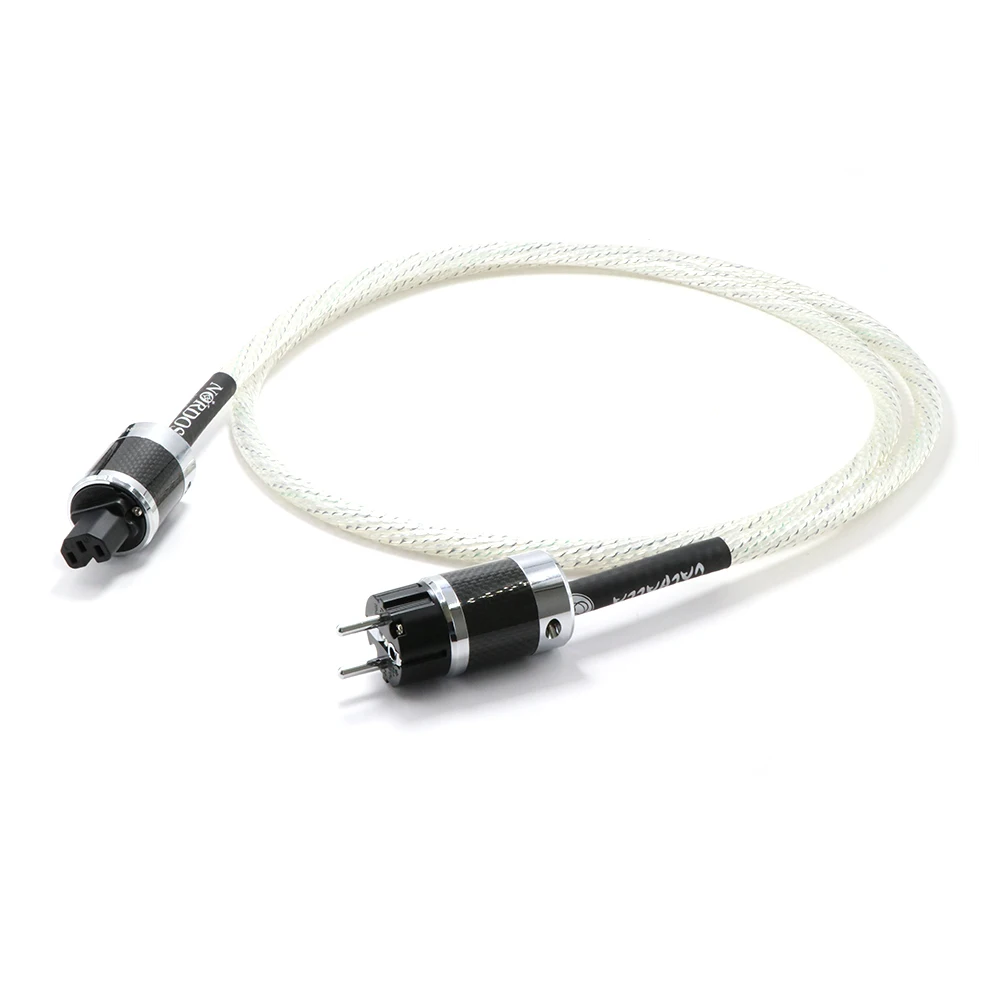 US $65.00 Hifi Nordost Valhalla Series II Power Cord EU Version Amplifier CD Player Power Cord Power CableSchuko Power Plug For Audio