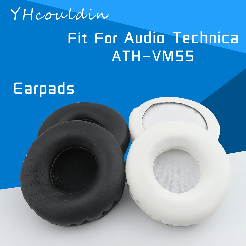 

YHcouldin Earpads For Audio Technica VM55 ATH-VM55 Headphone Accessaries Replacement Leather