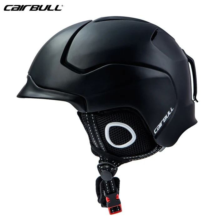 CAIRBULL высококачественный лыжный шлем для взрослых, литой защитный лыжный шлем для мужчин и женщин, шлем для скейтборда, для спорта на открытом воздухе, для мужчин, t - Цвет: Black