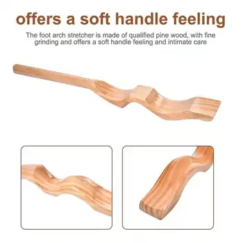 

Wooden Ballet Dance Foot Stretch Stretcher Arch Enhancer with Elastic Band Massager Instrument Oversea Warehouse Fast Shipping