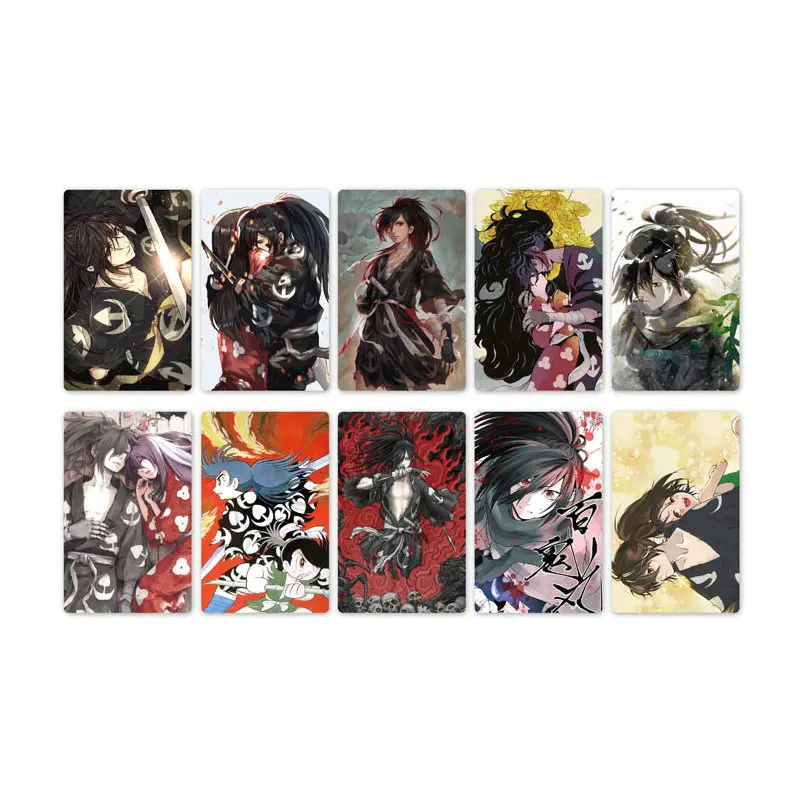 10 шт. Новое поступление DORORO карта аниме наклейка s DIY идентификатор автомобиля Водонепроницаемая крапленая карта наклейка Дети стикерные игрушки для детей коллекция подарок - Цвет: Style 01