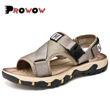 Сандалии; Мужская обувь; коллекция года; мужские сандалии в римском стиле; Мужская обувь; Летние вьетнамки; дышащая Повседневная пляжная обувь; уличные сандалии для мужчин