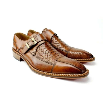 

Men Pu Leather Shoes Casual Shoes Dress Shoes Brogue Shoes Spring Ankle Boots Vintage Classic Male Casual F376