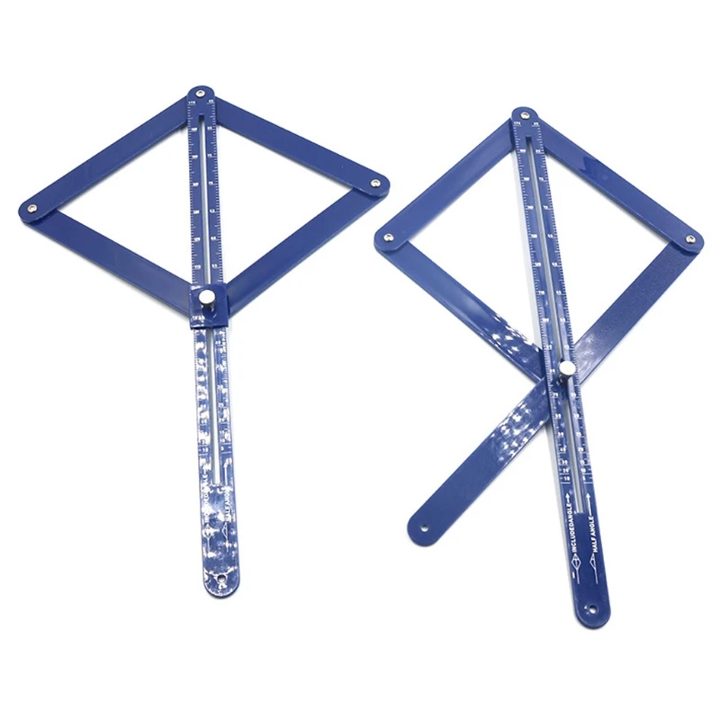 Carpenter Measuring Tool Angle Measuring Tool Angle Protractor Woodworking Measuring Tool Multifunctional Protractor Corner Angle Finder Tool Square Ruler Protractor Woodworking Model Craft Angle Square Tool