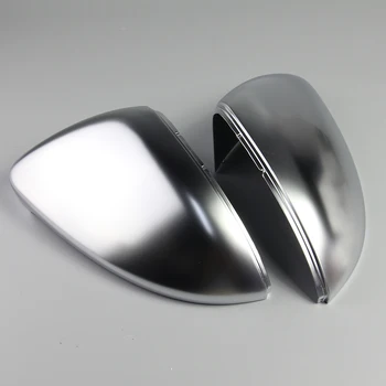 

For VW New 1 Pair of Matte Chrome Rearview Mirror Protection Cover Shell Car Mirror Cover for Golf 7 Golf 7 GTI Lamando