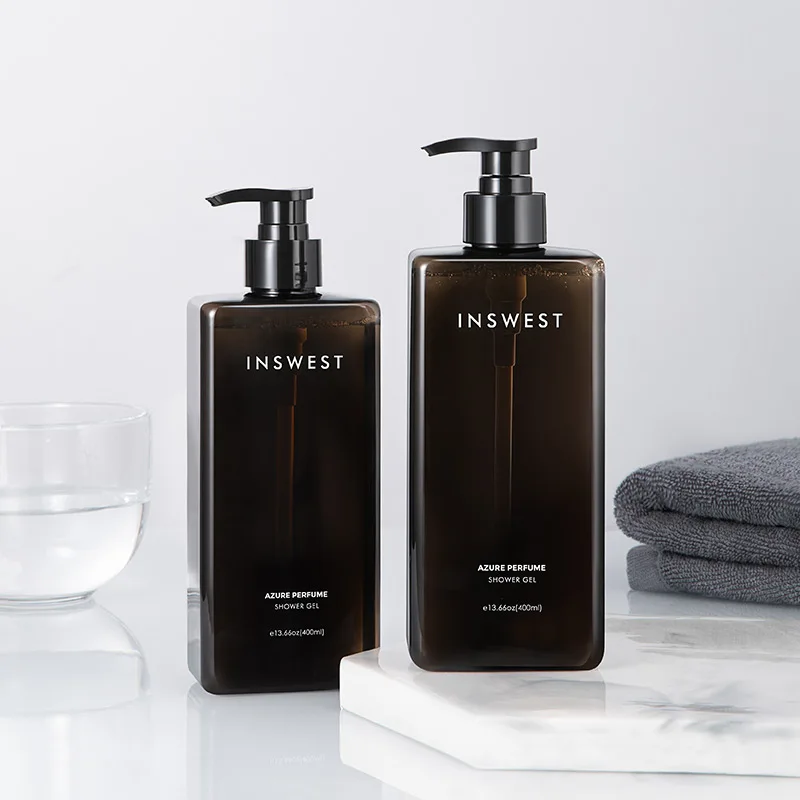 400ml Men's Fragrance Shower Gel Deep Cleansing Whitening Body Shower Gel Bath Foam Lasting Fragrant Moisturizing Body Care