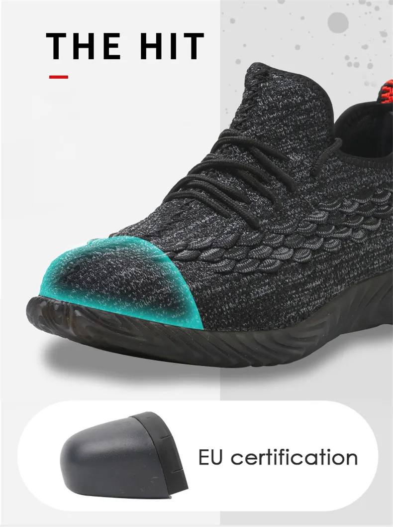 36-46 Мужская Рабочая обувь со стальным носком, противоскользящие, для выживания в пустыне, рабочие ботинки# ABL1013