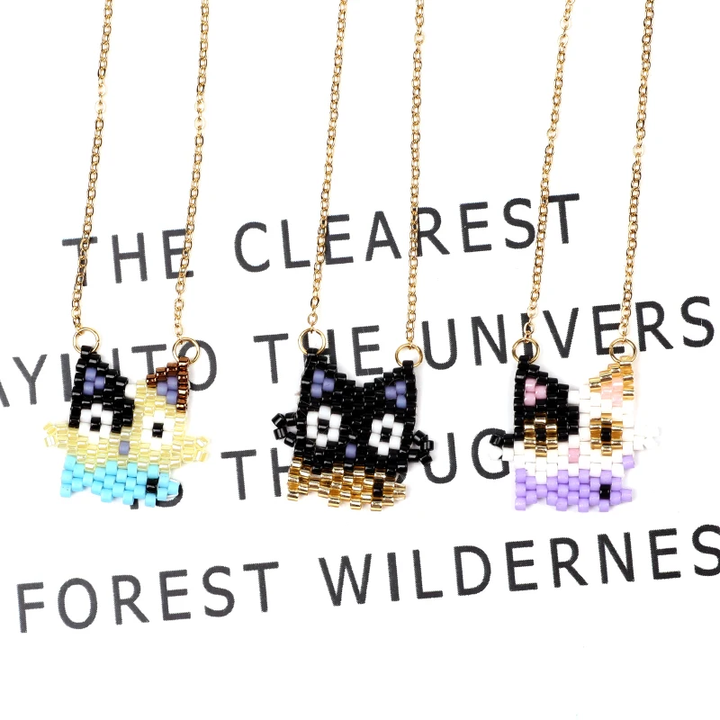 

FAIRYWOO Fish loving cat Necklace