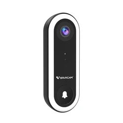 Casa inteligente vídeo campainha câmera wi fi sem fio campainha chamada intercom vídeo olho para campainha da porta anel telefone de segurança em casa câmera hd