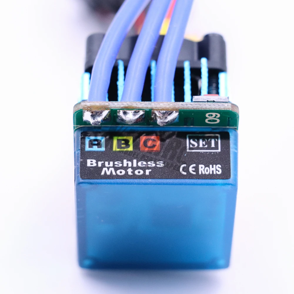 35A/60A/120A сенсорный бесщеточный ESC Регулятор скорости T разъем для 1/8 1/10 1/12 RC автомобиль гусеничный