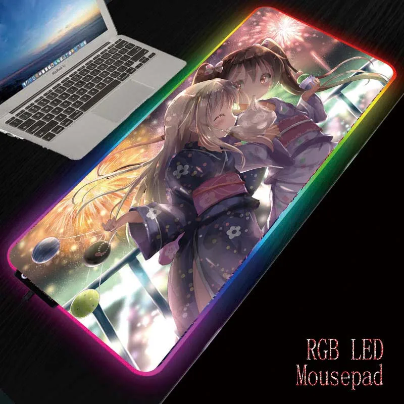 Коврик для мыши MRGBEST с RGB-подсветкой подсветкой | Компьютеры и офис